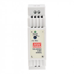 DR-15 15W 100-240V AC To DC 12V 1.25A 0.63A Single Output Industrial DIN Rail Switching Power Supply
